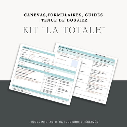 Kit &quot;La totale&quot; pour éducateur/trice spécialisé(e).