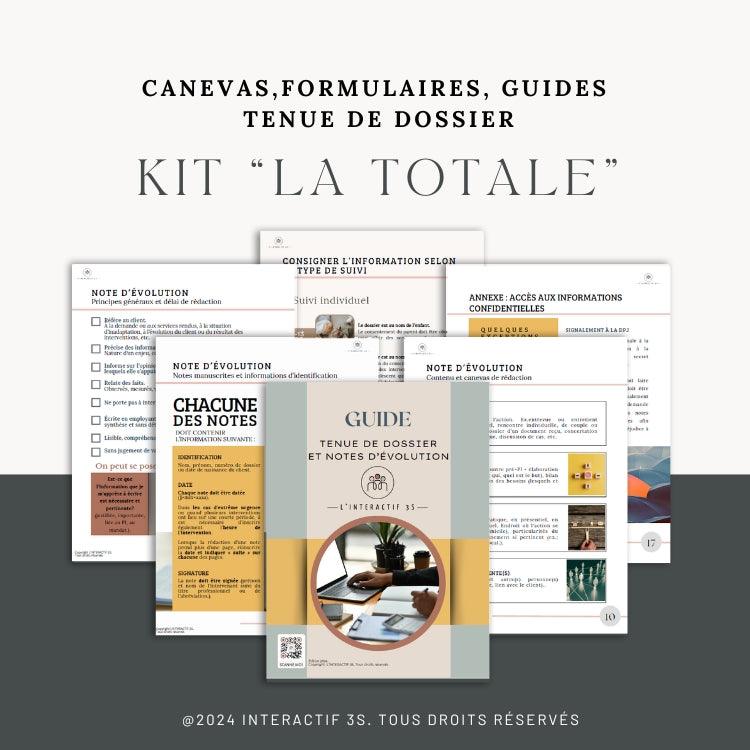 Kit &quot;La totale&quot; pour éducateur/trice spécialisé(e).
