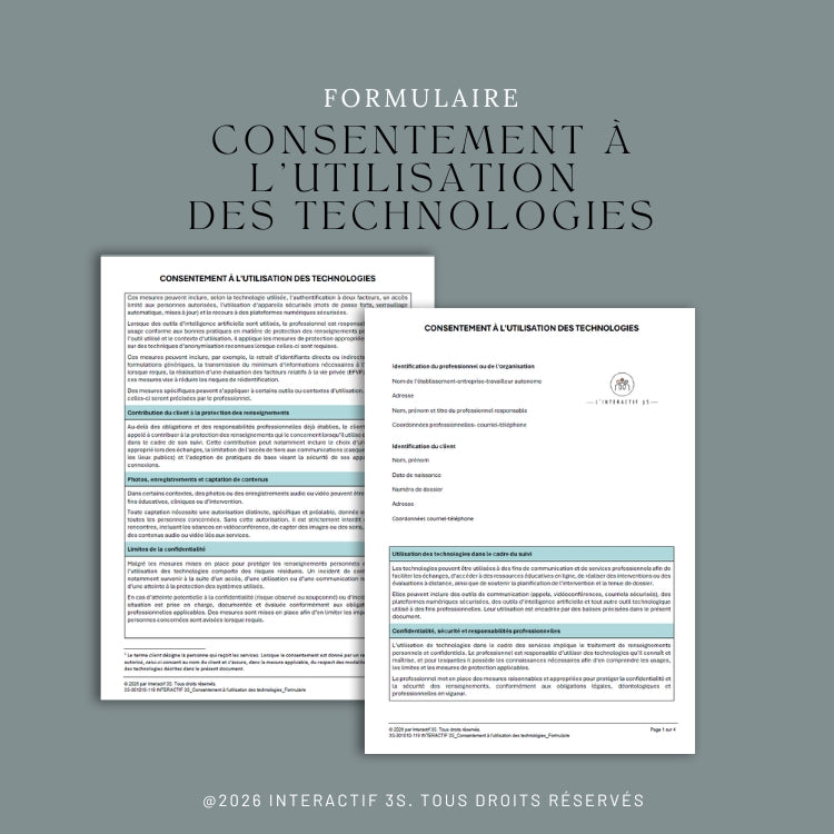 Consentement à l&